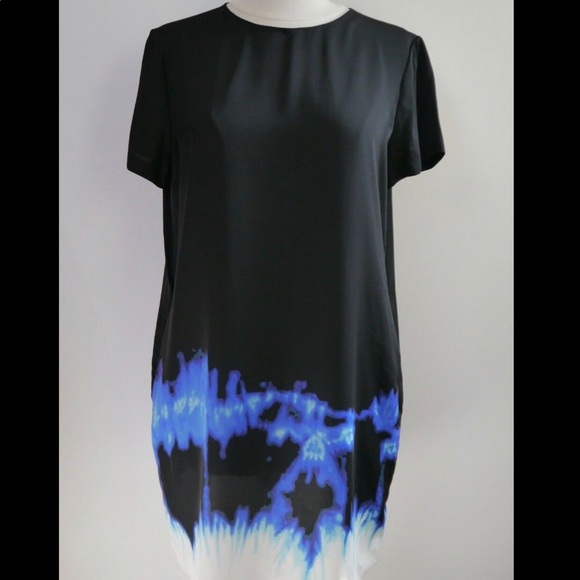 Vince Shift Dress- Tie Dye water color size 6 - Picture 1 of 8